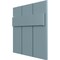 Ekena Millwork 12"W x 12"H True Fit PVC Joined Board-n-Batten Shutters Sample, Peaceful Blue SAMPLE-TFPBBSB - alternate 2